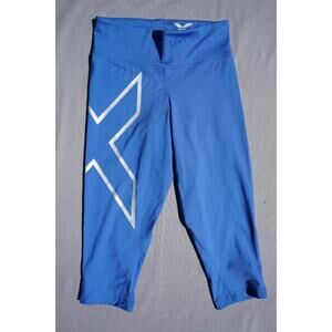 2XU Mid Rise Compression 3/4 Athletic Leggings Women's Size S